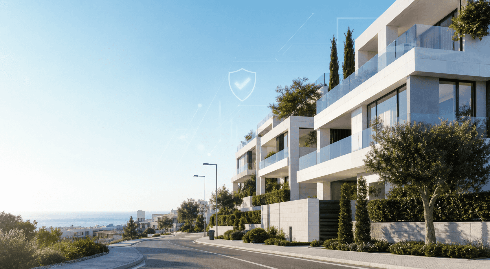 Modern residential property in Cyprus